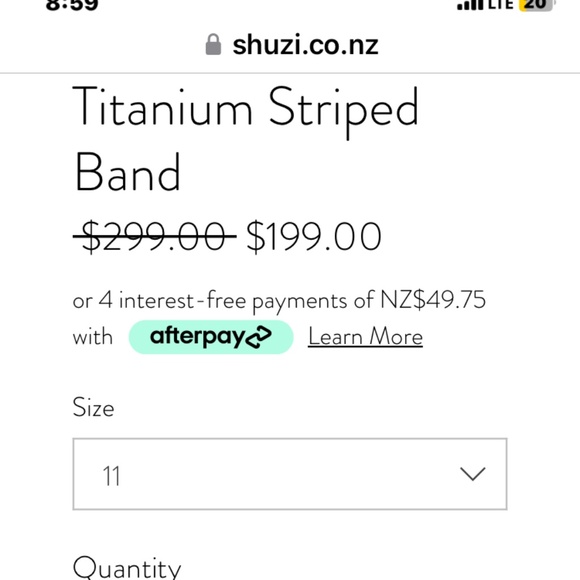Titanium ring. Shuzi. Sz 11 - Picture 12 of 16